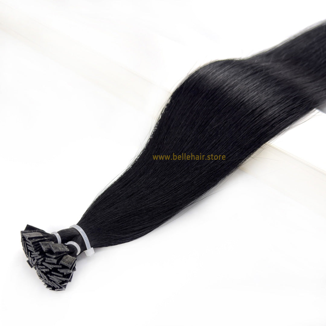#1 Jet Black Flat Tip
