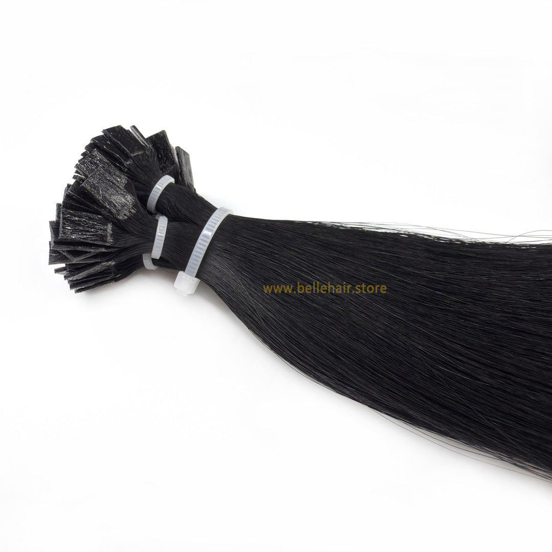 #1 Jet Black Flat Tip