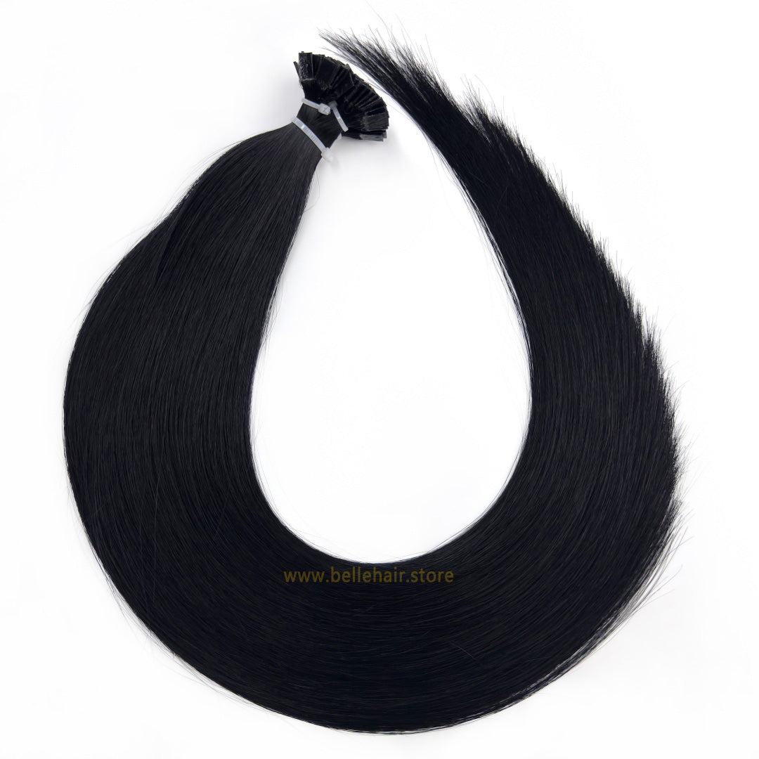 #1 Jet Black Flat Tip