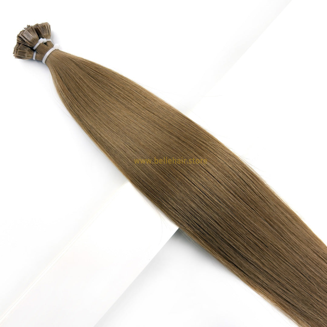 #6 Light Brown Flat Tip