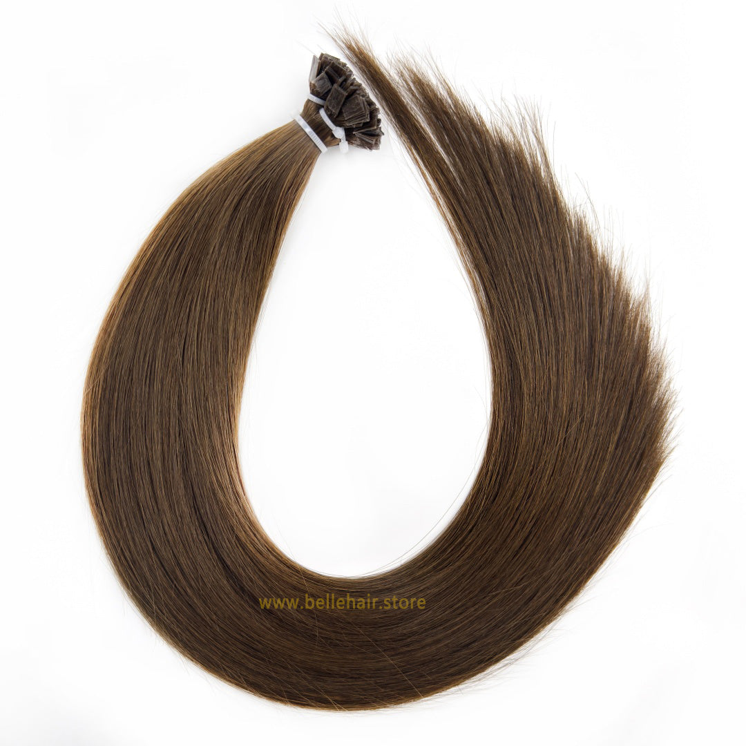 #4 Chocolate Brown Flat Tip