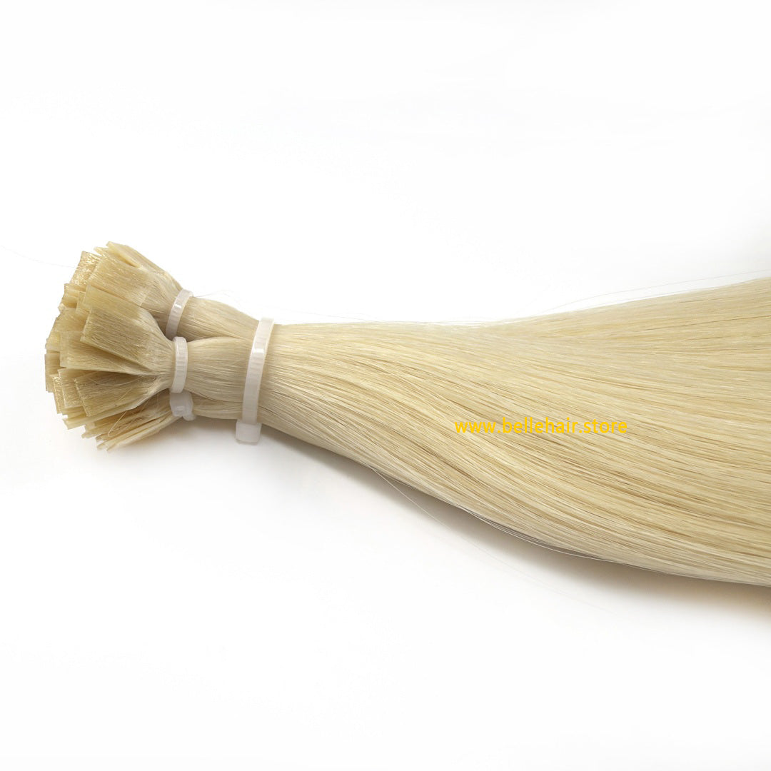 #1010 White Blonde Flat Tip