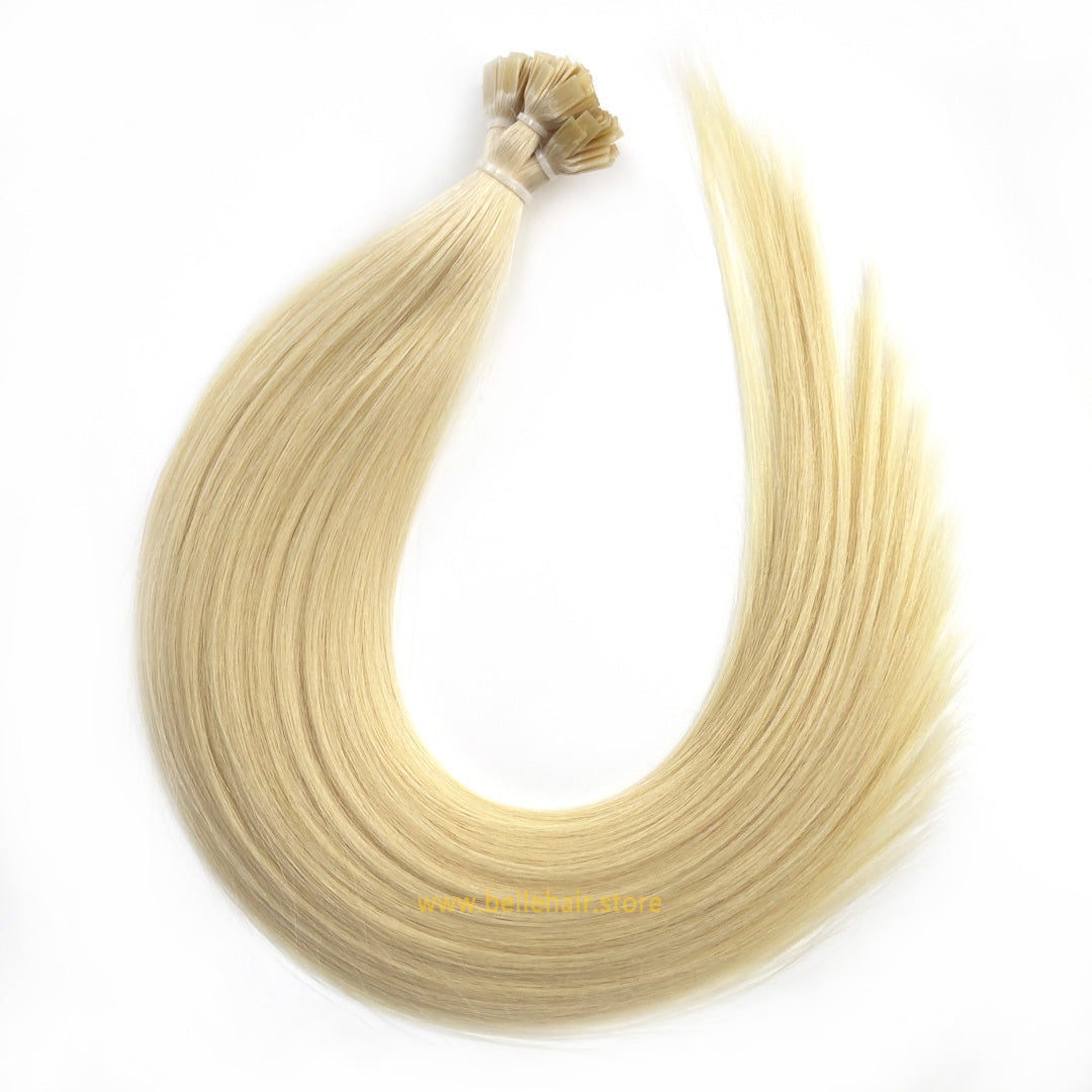 #1010 White Blonde Flat Tip
