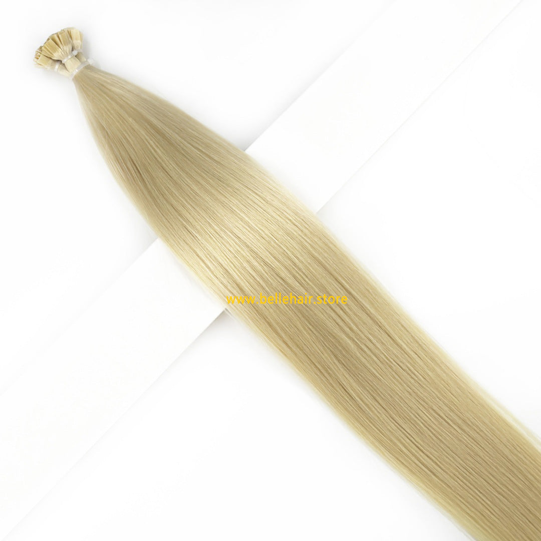 #1001 Light Platinum Blonde Flat Tip