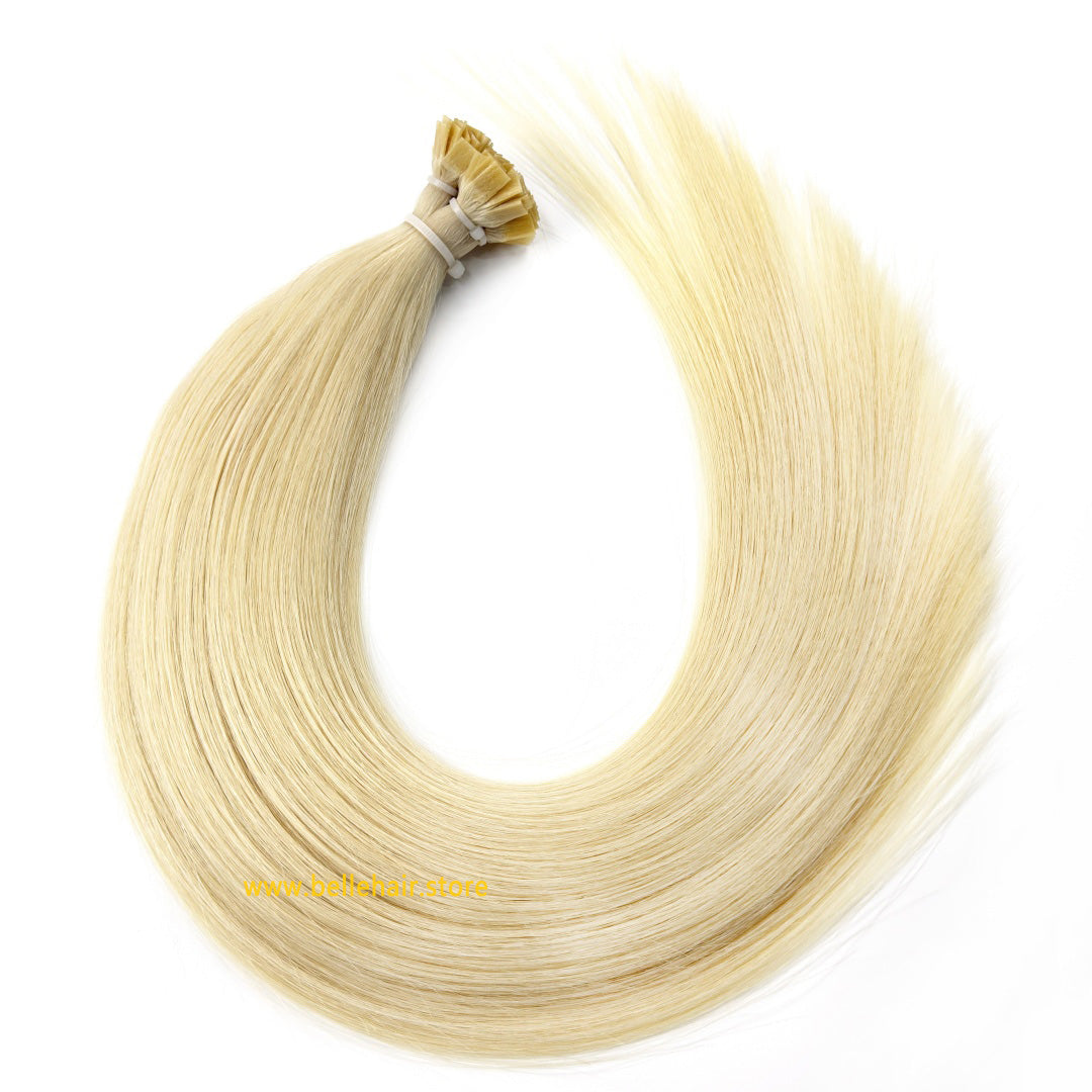 #1001 Light Platinum Blonde Flat Tip