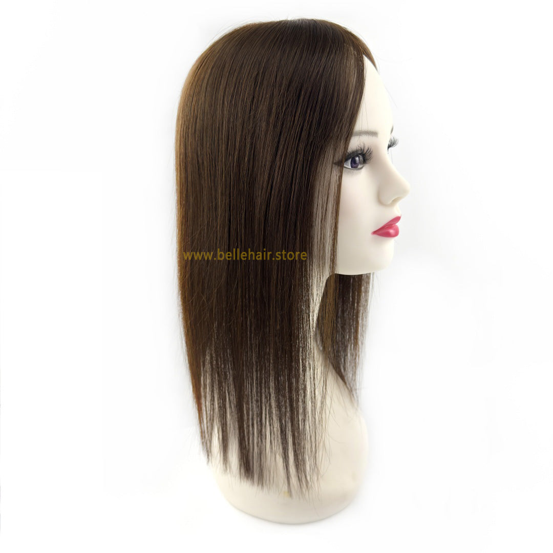 #2 Dark Brown 5*5 Inch Mono Topper