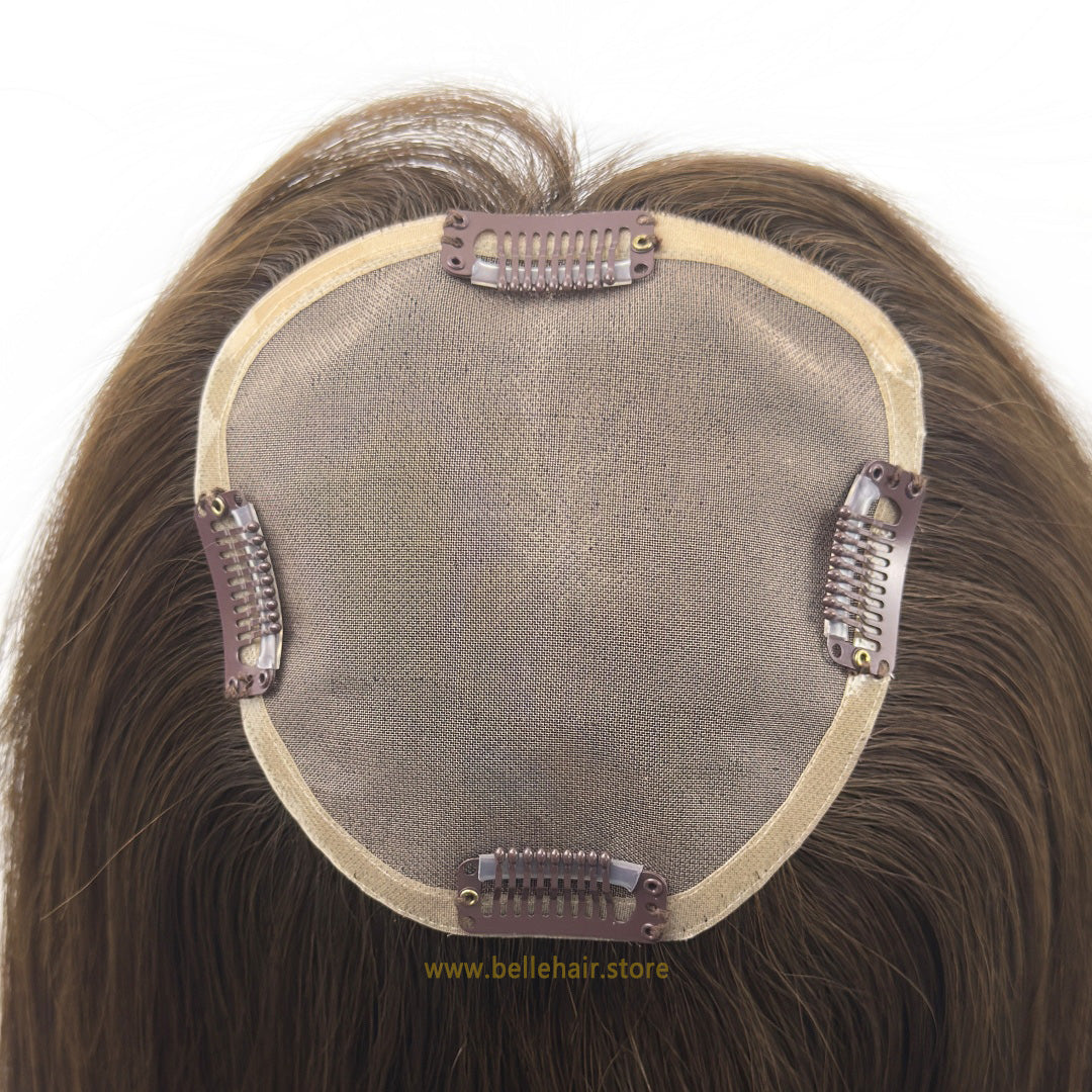#2 Dark Brown 5*5 Inch Mono Topper