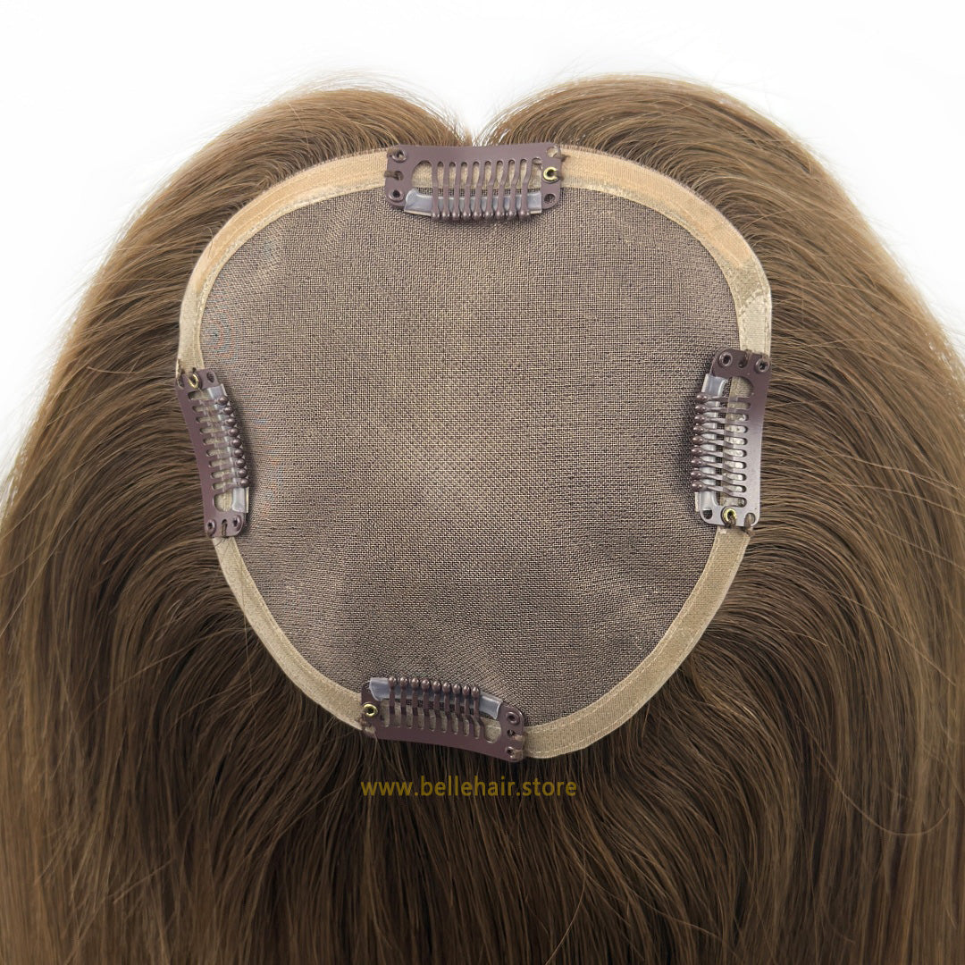 #4 Chocolate Brown 5*5 Inch Mono Topper