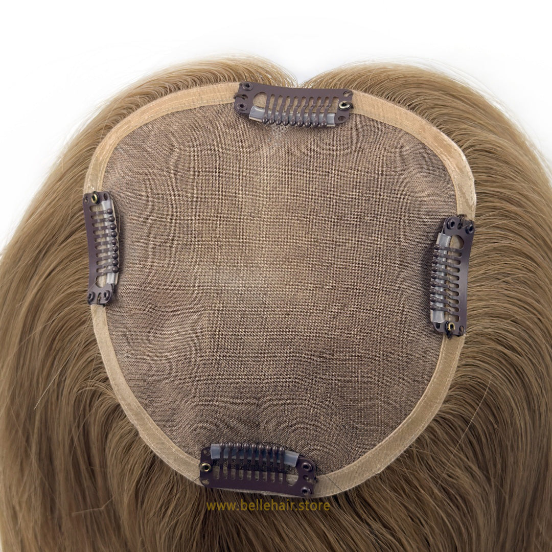 #6 Light Brown 5*5 Inch Mono Topper