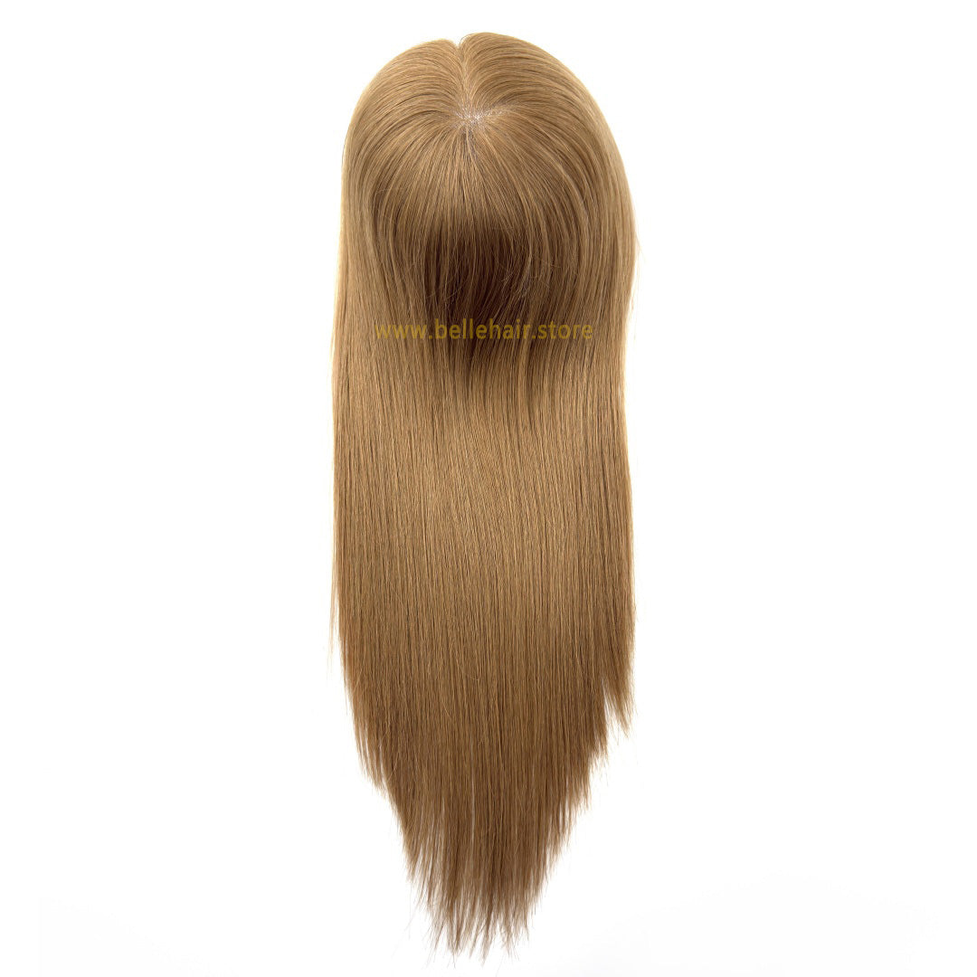 #6 Light Brown 5*5 Inch Mono Topper