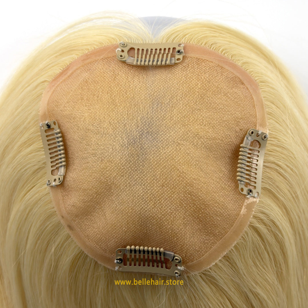 #613 Beach Blonde 5*5 Inch Mono Topper