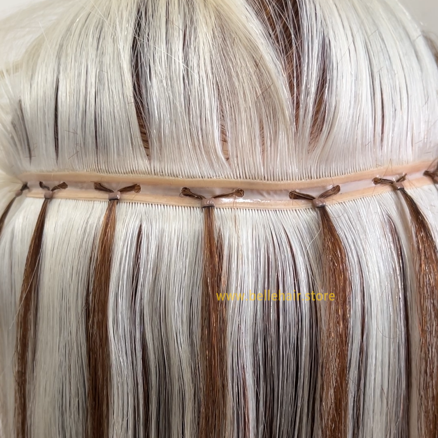 #1001 Light Platinum Blonde Butterfly Genius Weft