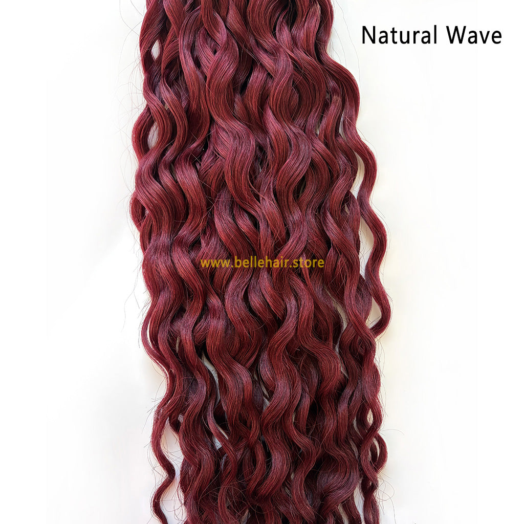 #99j Wave & Curly Butterfly Weft