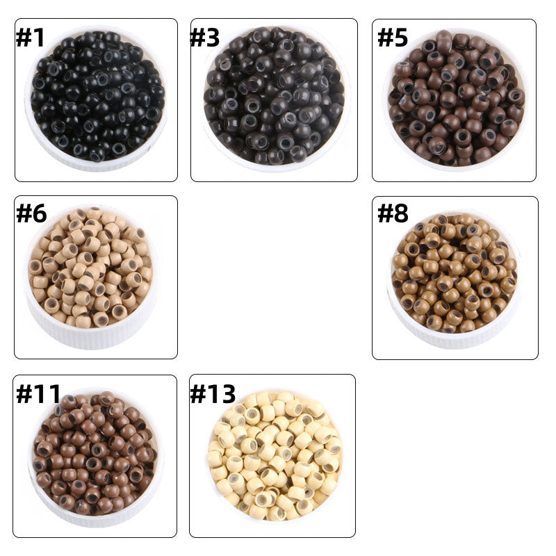 1000pcs 2515x16 Copper Silicone Nano Rings