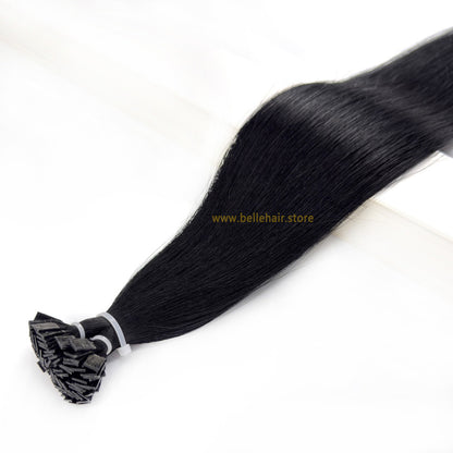 #1 Jet Black Flat Tip