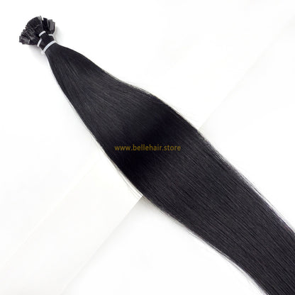 #1 Jet Black Flat Tip