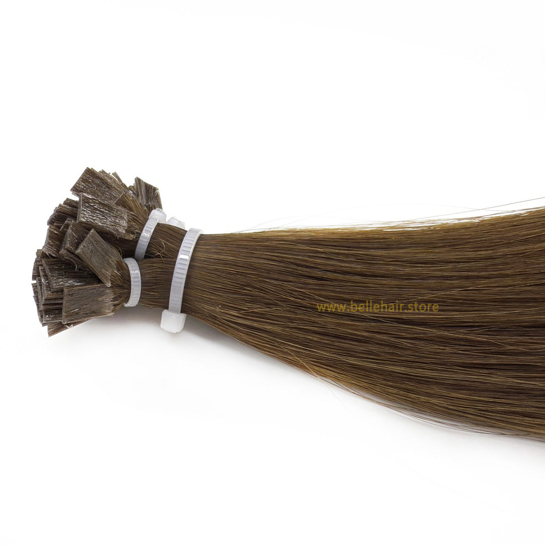 #4 Chocolate Brown Flat Tip