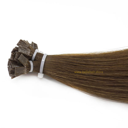 #4 Chocolate Brown Flat Tip
