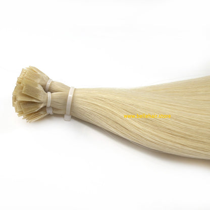 #1010 White Blonde Flat Tip