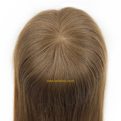 #4 Chocolate Brown 3*5 Inch Silk Base Topper