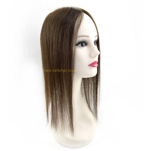 #2 Dark Brown 3*5 Inch Silk Base Topper