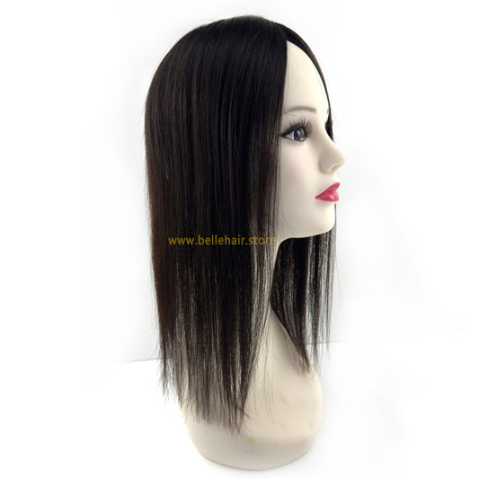 #Natural Color 5*5 Inch Mono Topper