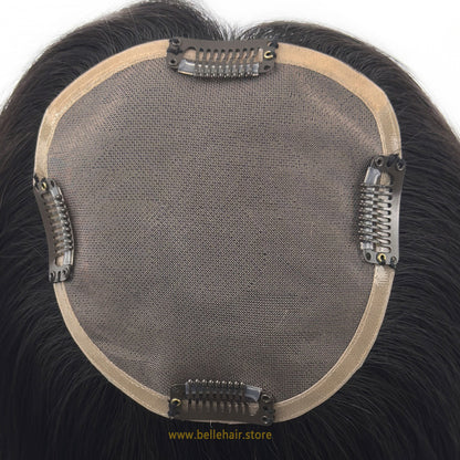 #Natural Color 5*5 Inch Mono Topper