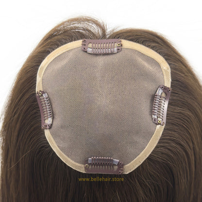 #2 Dark Brown 5*5 Inch Mono Topper