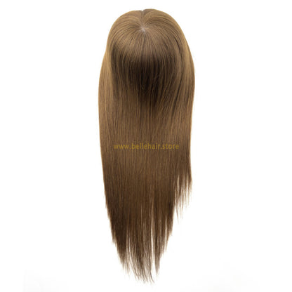 #4 Chocolate Brown 5*5 Inch Mono Topper