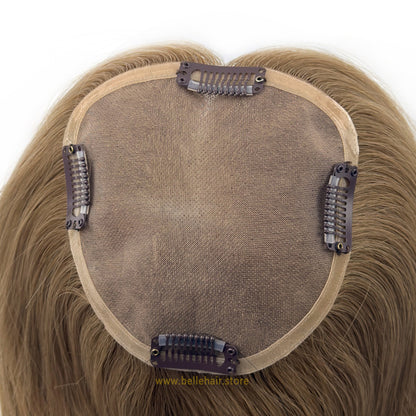 #6 Light Brown 5*5 Inch Mono Topper