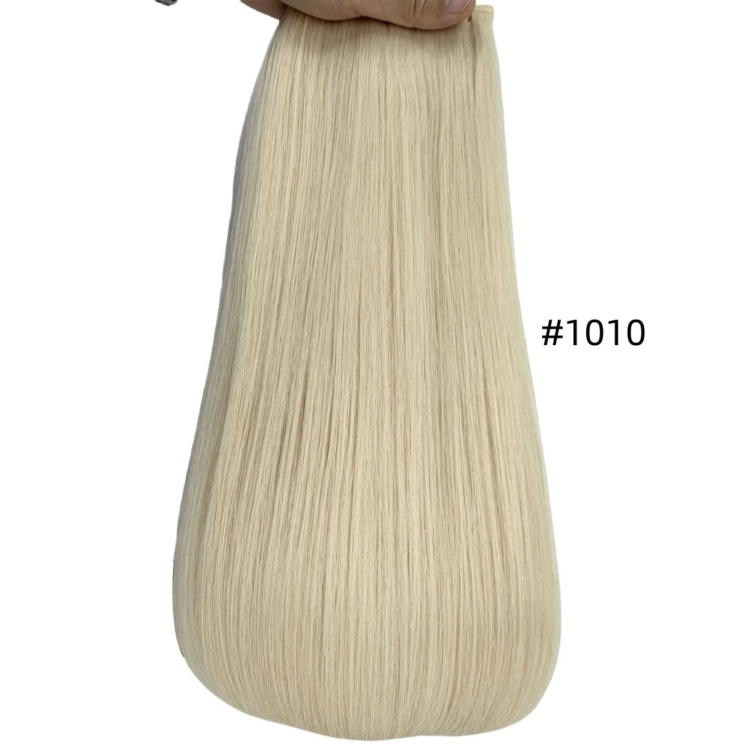 Russian Virgin Remy Hair Machine Volume  Weft (100gram)