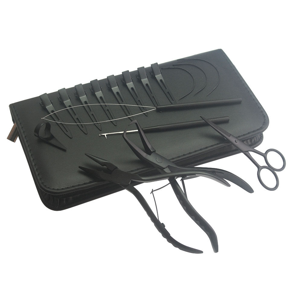 Professional Hair Extensions Tools Kit