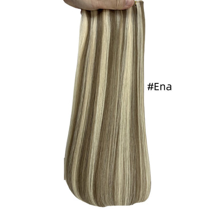 Russian Virgin Remy Hair Machine Volume  Weft (100gram)