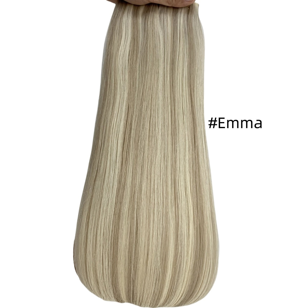 Russian Virgin Remy Hair Machine Volume  Weft (100gram)