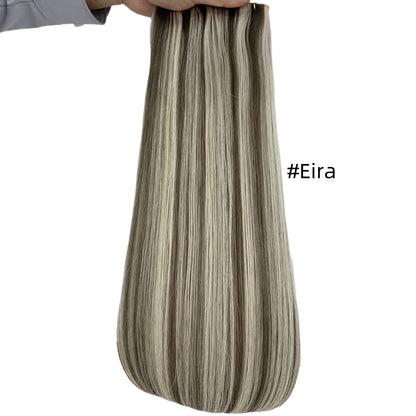 Russian Virgin Remy Hair Machine Volume  Weft (100gram)