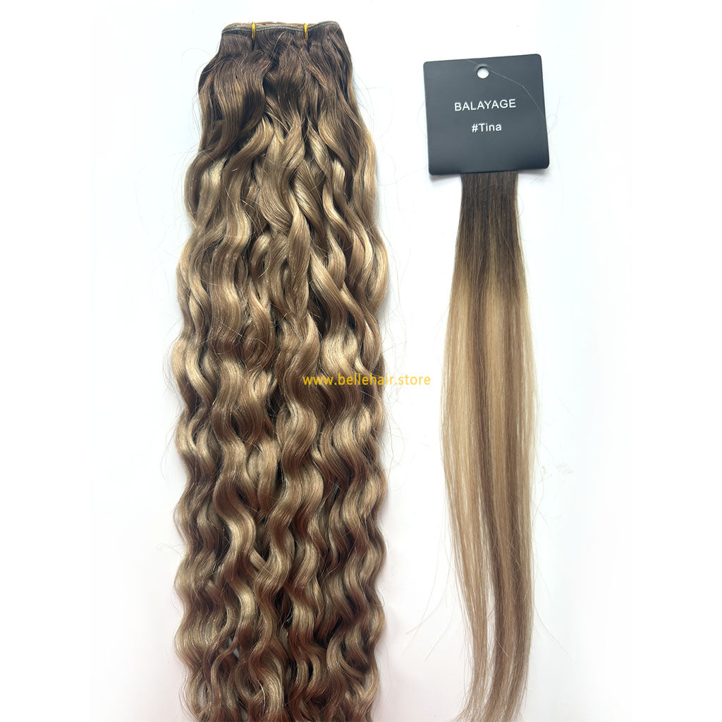 #Tina Wave & Curly Butterfly Weft